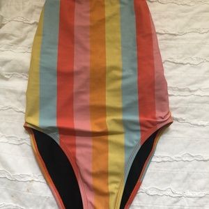 Jolyn Striped Onsie! Size 30 (Perry)